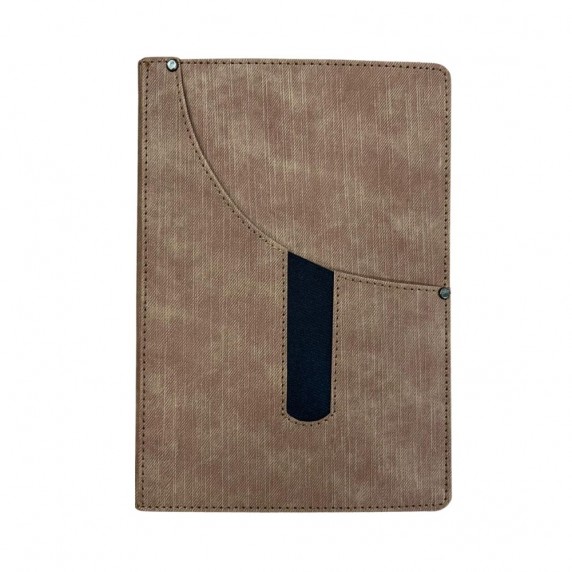 Termo Deri Kapaklı Cepli Tarihsiz Defter